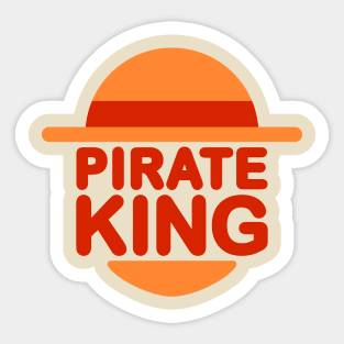 PIRATE KING Sticker